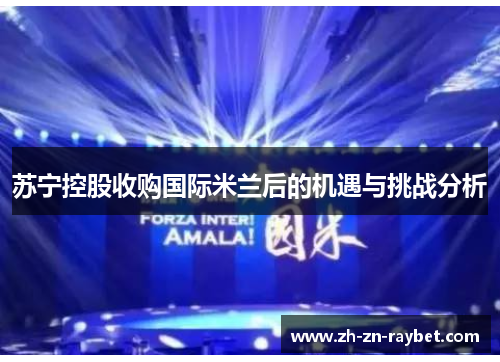 苏宁控股收购国际米兰后的机遇与挑战分析 苏宁控股收购国际米兰后的机遇与挑战分析
